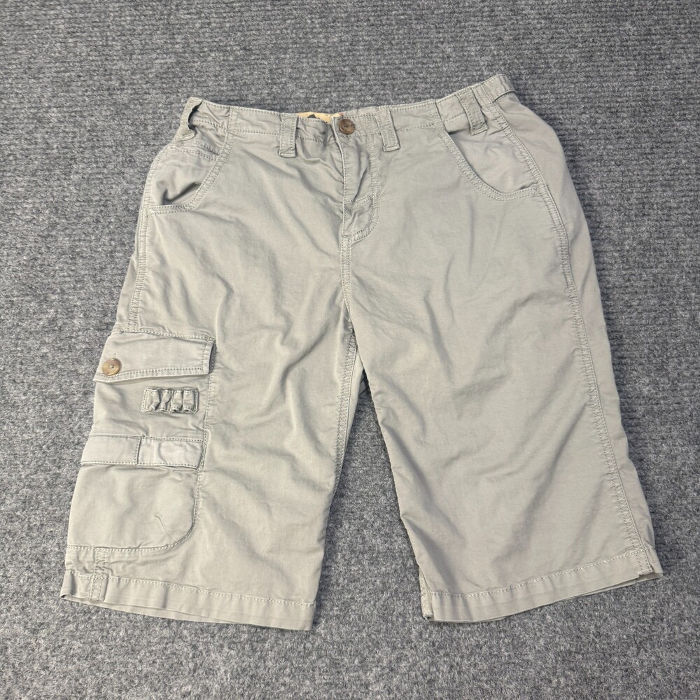 Gramicci Shorts Mens 36 Gray Cargo Hiking Outdoor Cotton Canvas 12 Inseam